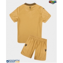 Otroški Nogometni dresi Crystal Palace Gostujoči 2025-26 Kratek Rokav (+ Kratke hlače)